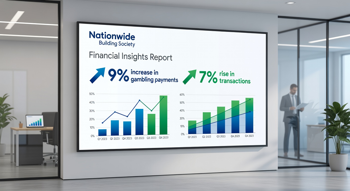 Infographic detailing Q4 2024 UK gambling stats, including GGY breakdowns for real event betting and slots alongside player participation metrics