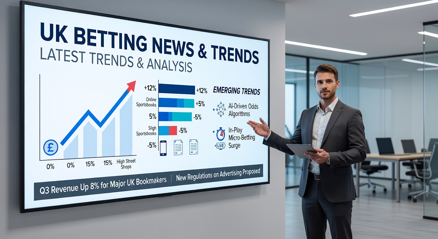 Graph showing UK gambling industry GGY trends for Q2 2025, highlighting non-remote betting dominance