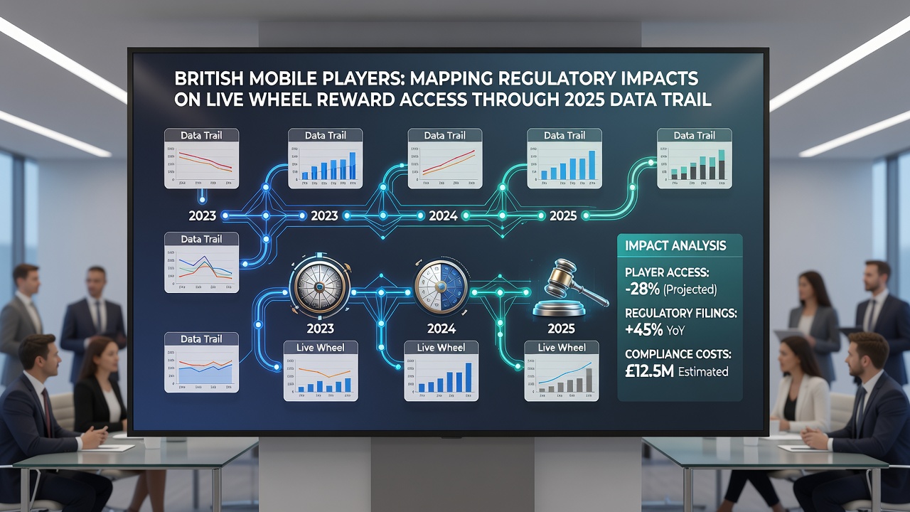 Analysis of 2025 mobile data trails showing regulatory effects on live roulette rewards for British players