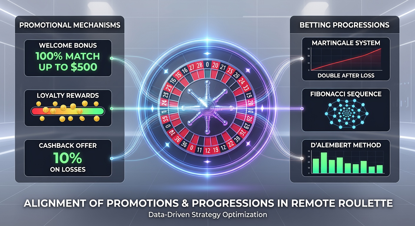 Remote roulette session displaying aligned promotional balance and progression tracking tools