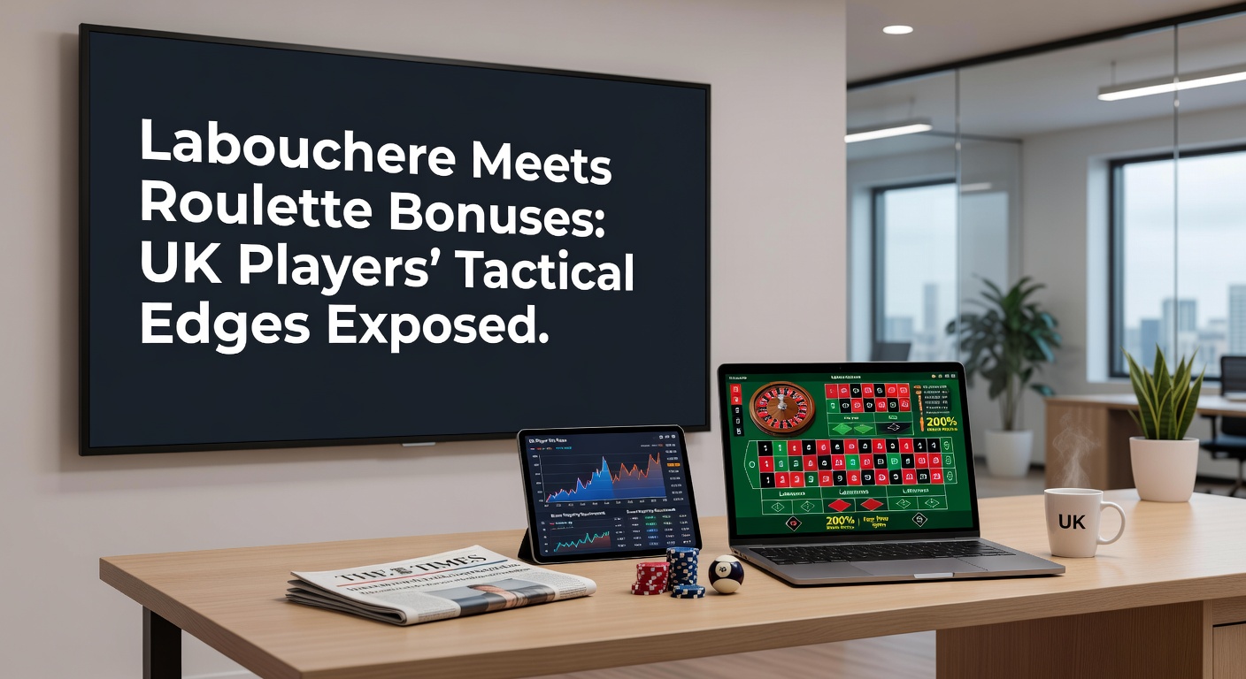 Close-up of a UK player's screen showing Labouchere sequence crossed off after a bonus-funded win on a live roulette wheel