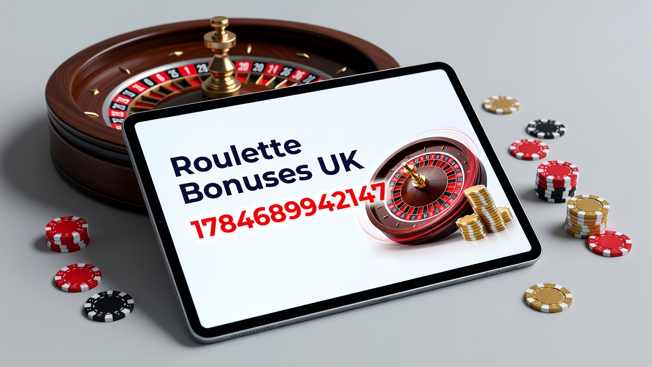 Mobile phone displaying roulette game with active bonus balance overlay