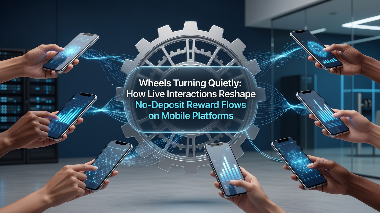 Mobile platform interface showing live dealer interaction and reward tracking elements